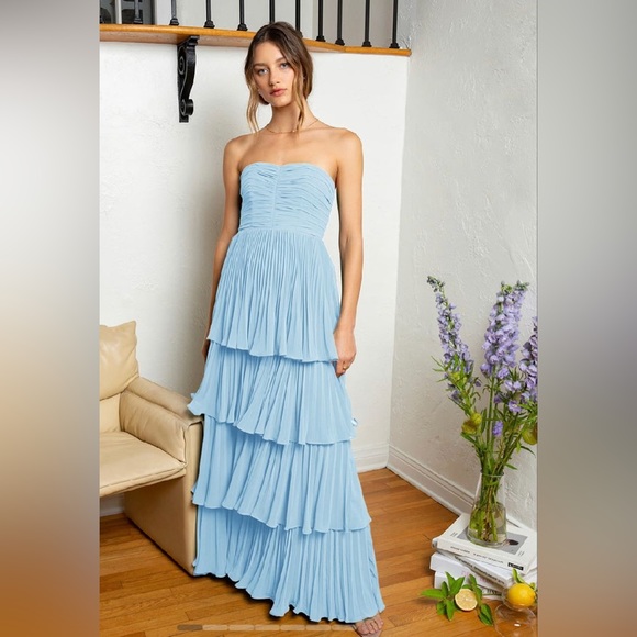 Tiered Formal Dress Plus Size - Picture 1 of 2